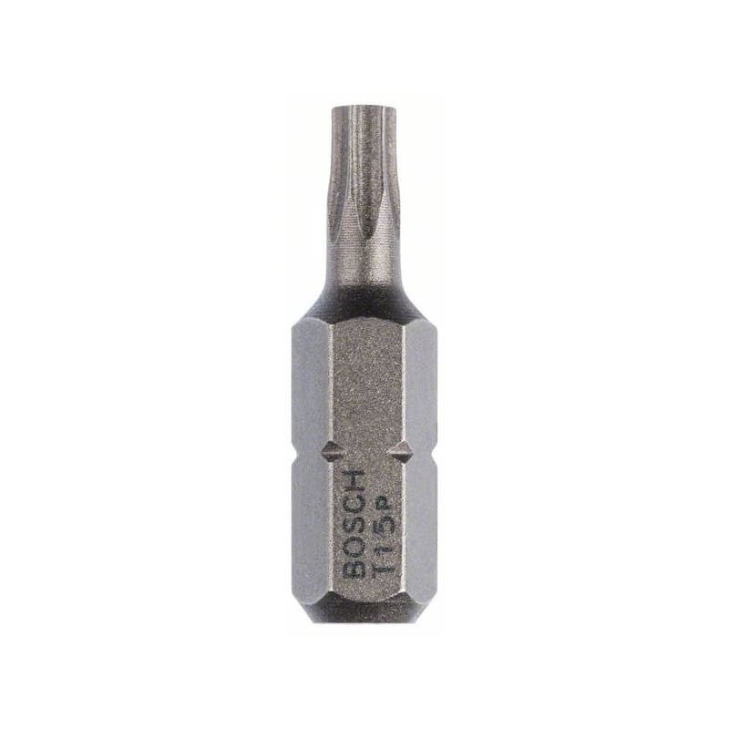 Zestaw końcówek do wkrętaków Bosch extra twardość T15 25 mm metaliczne