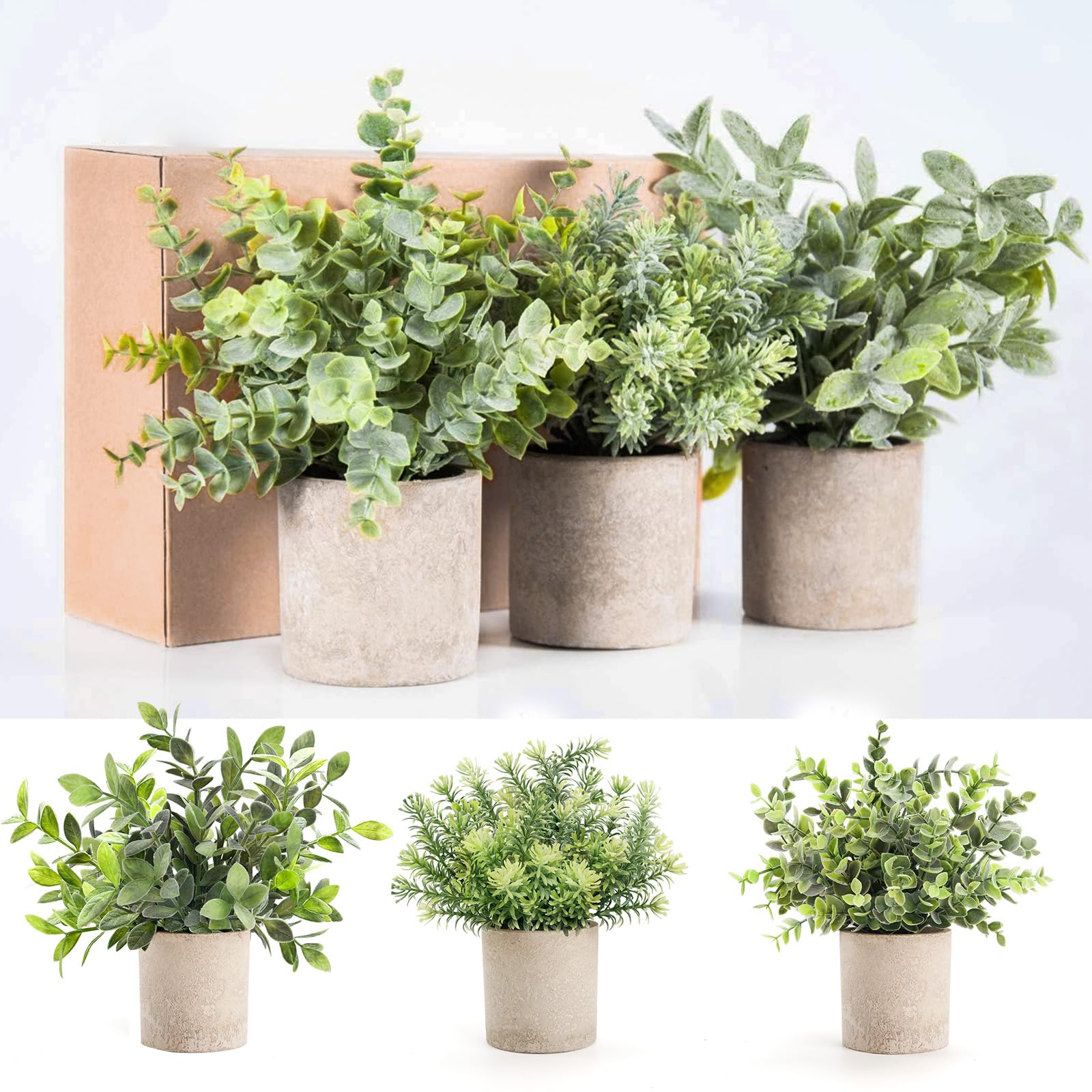 Pianta Artificiale In Vaso 31 Cm – Fiore Finto Con 10 Foglie E 2 Boccioli, Per Interni Ed Esterni
