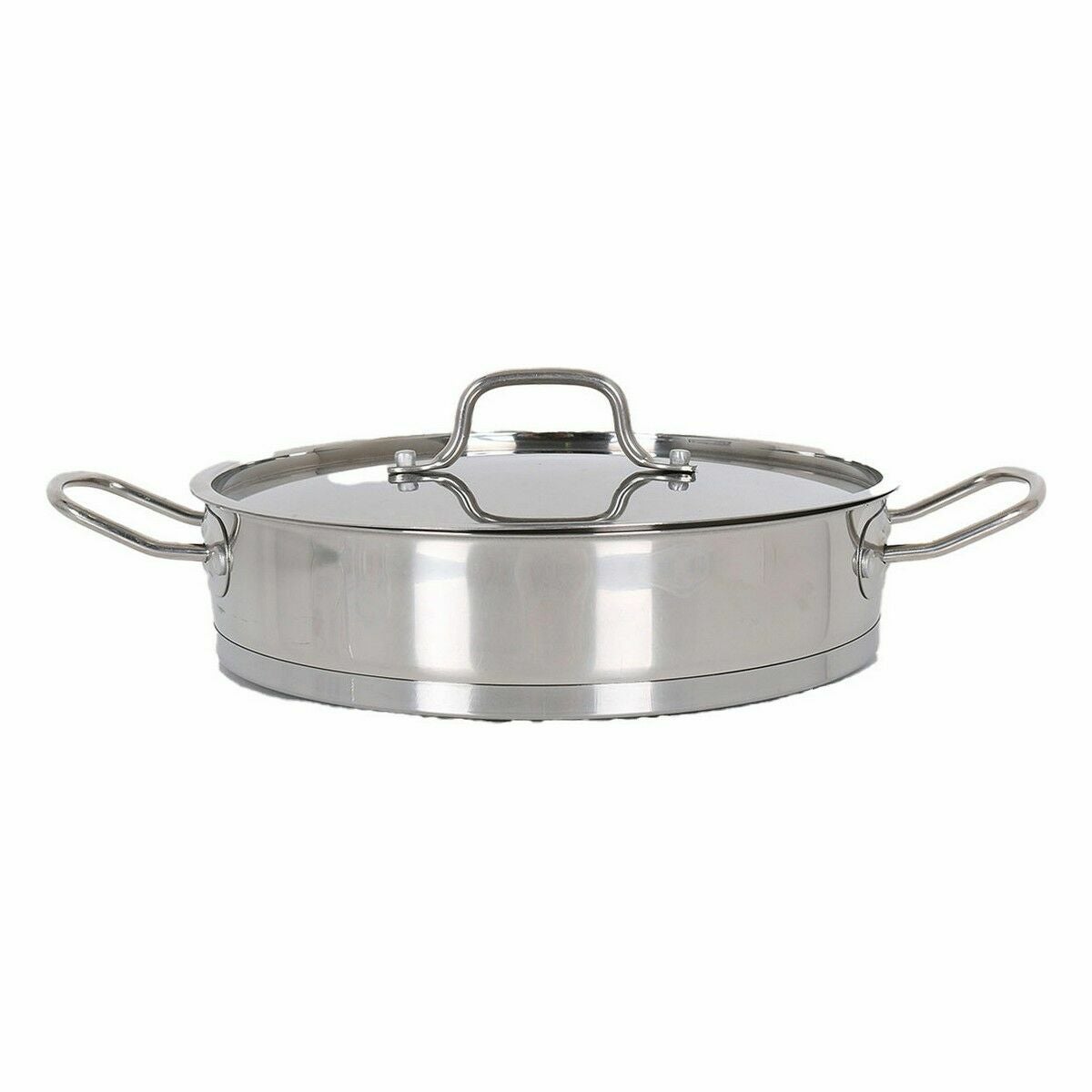 Quttin Casseruola Con Coperchio In Vetro – 2,2 Litri – Adatta A Induzione (Ø 24 X 6 Cm)