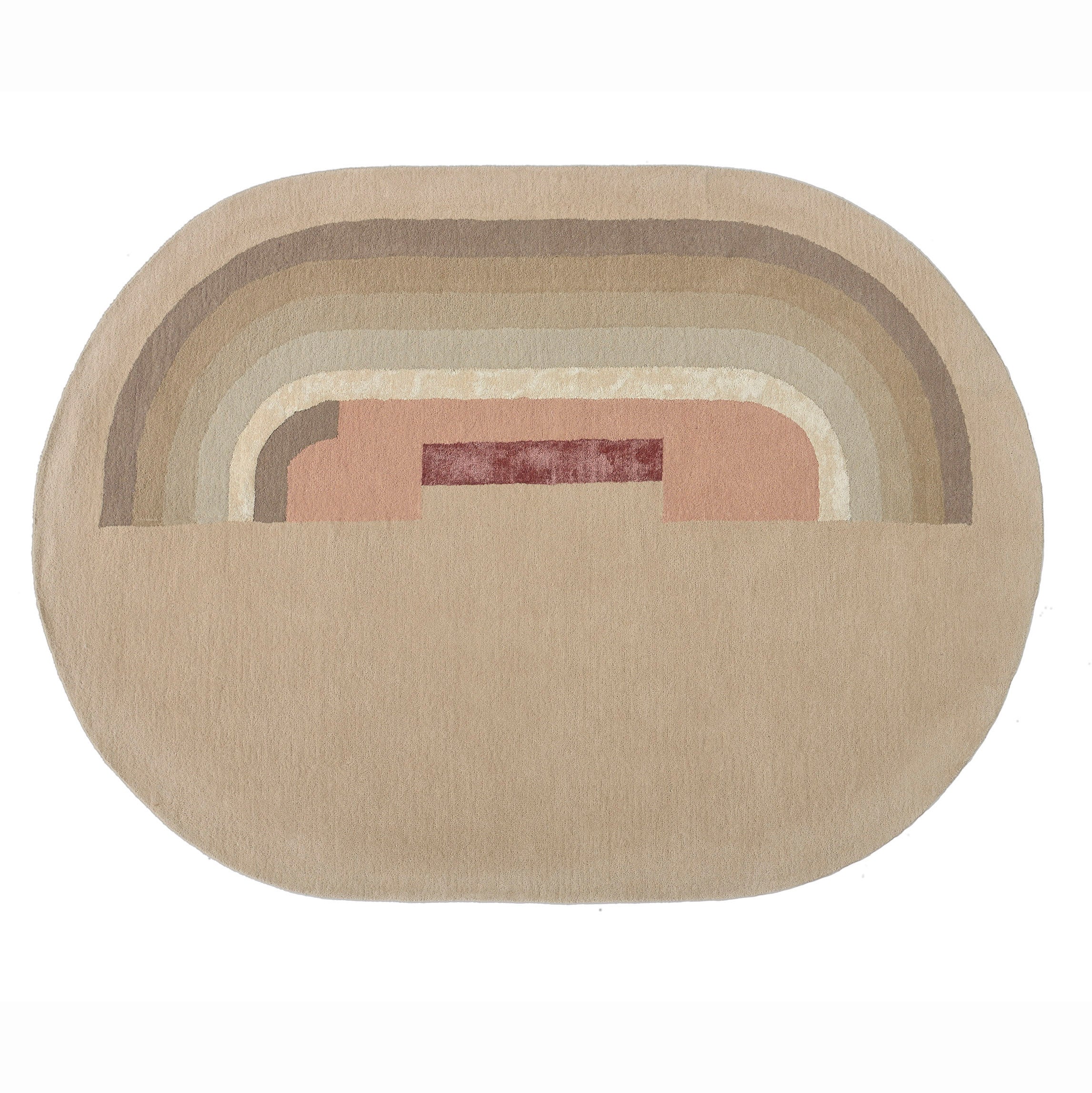 Dywan Onda Oval BG 160x230 cm – nowoczesny, dekoracyjny i przytulny