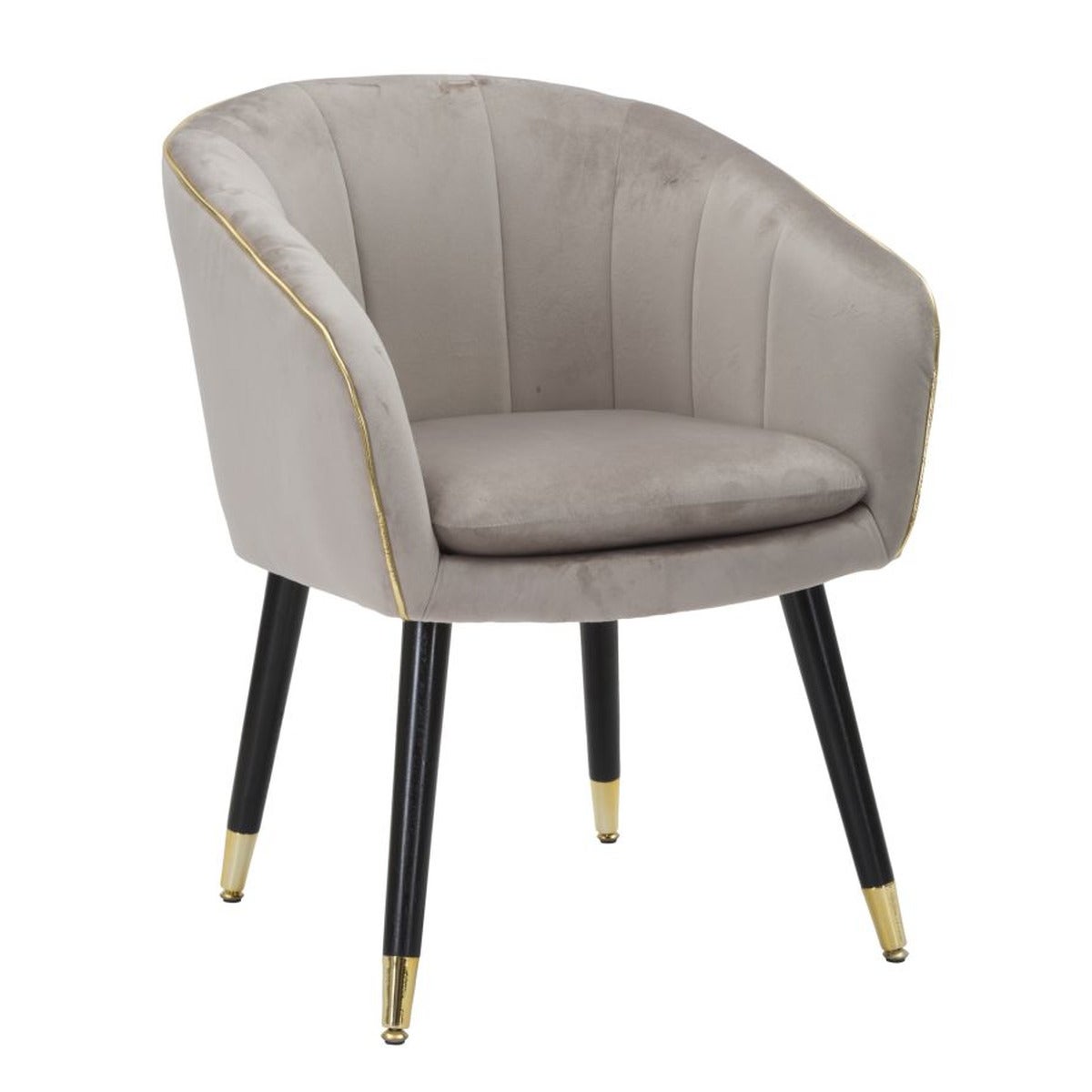 Fotel Murray, Drewno, Szary, Seven Design