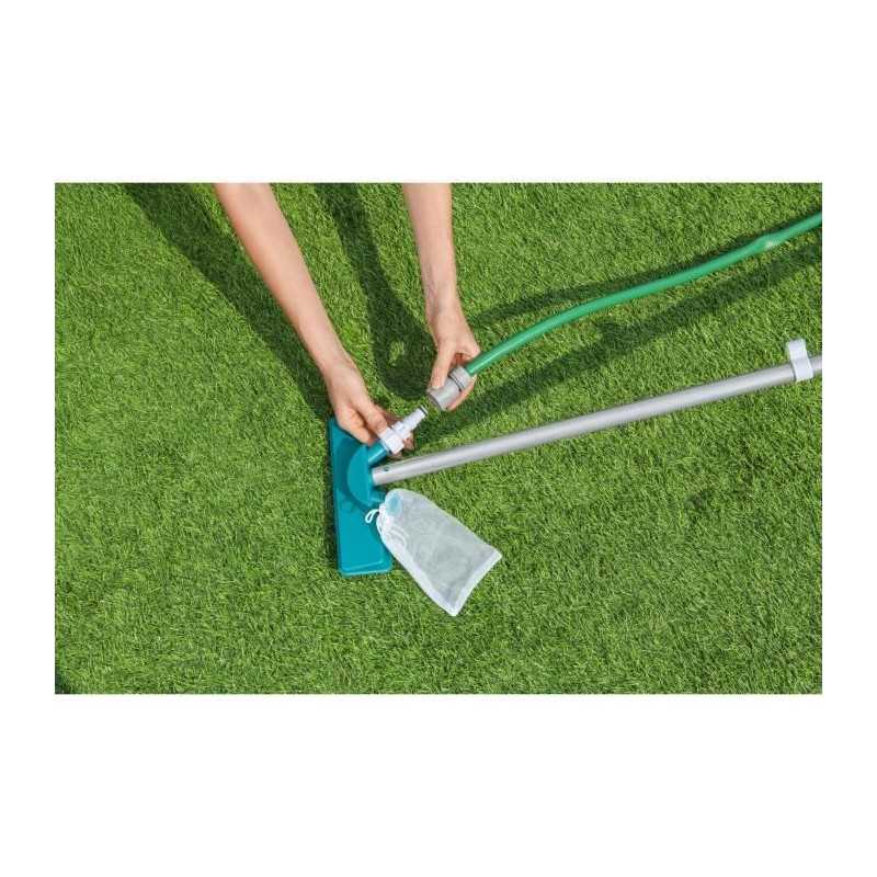 Bestway Kit d'entretien piscine avec aspirateur et épuisette AquaClear - 6