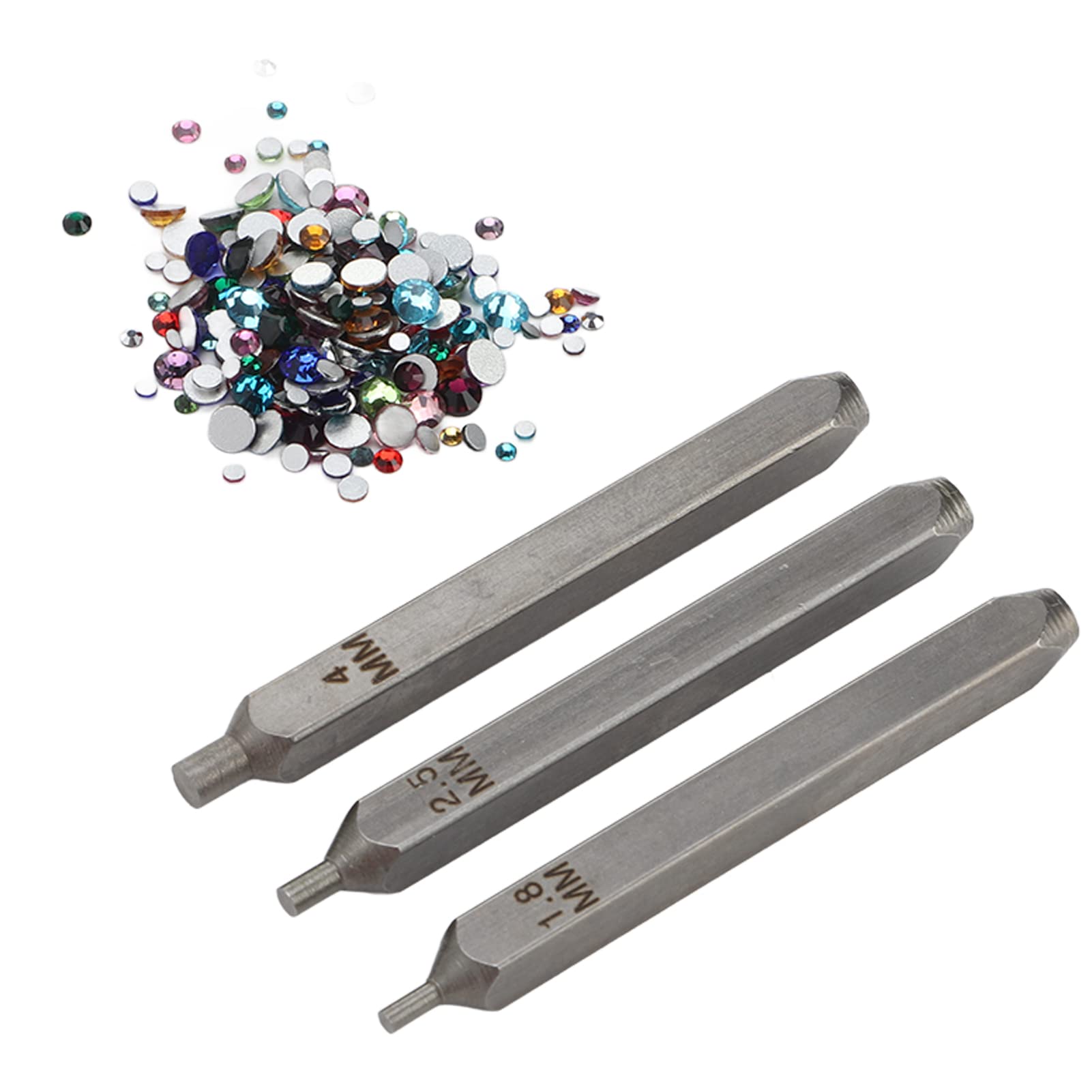Itkcozcg Lot 9 Outils D'Estampage Métal 3 Mm Soleil & Étoiles – Poinçons Acier Pour Cuir, Bois, Bijoux & Artisanat