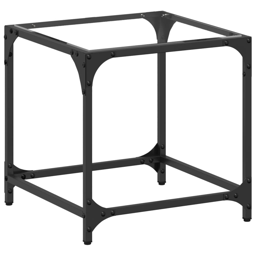 Table D'Appoint En Forme De C - Design Marbre Blanc Et Métal Noir - Moderne Et Pratique