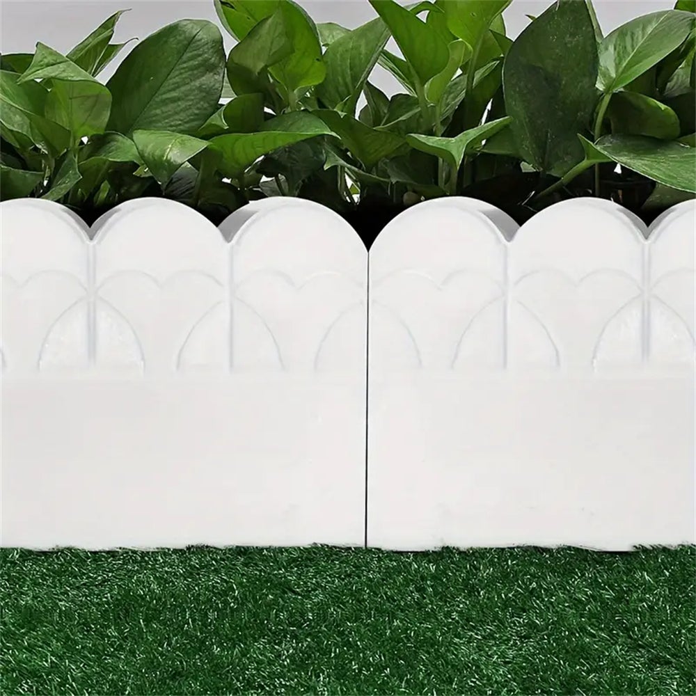 Moule pour clôture en béton, briques, outils de jardinage, convient pour terrasse, clôture de jardin, pavage, ciment - 5