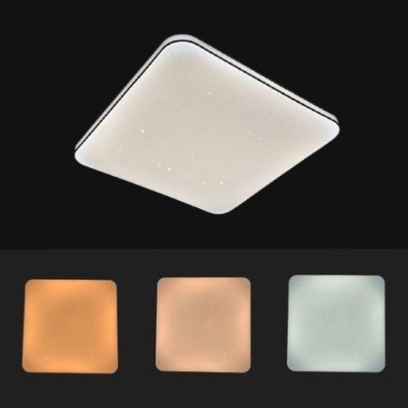 Plafoniera decorativa LED 51W CCT da 3000K a 6500K