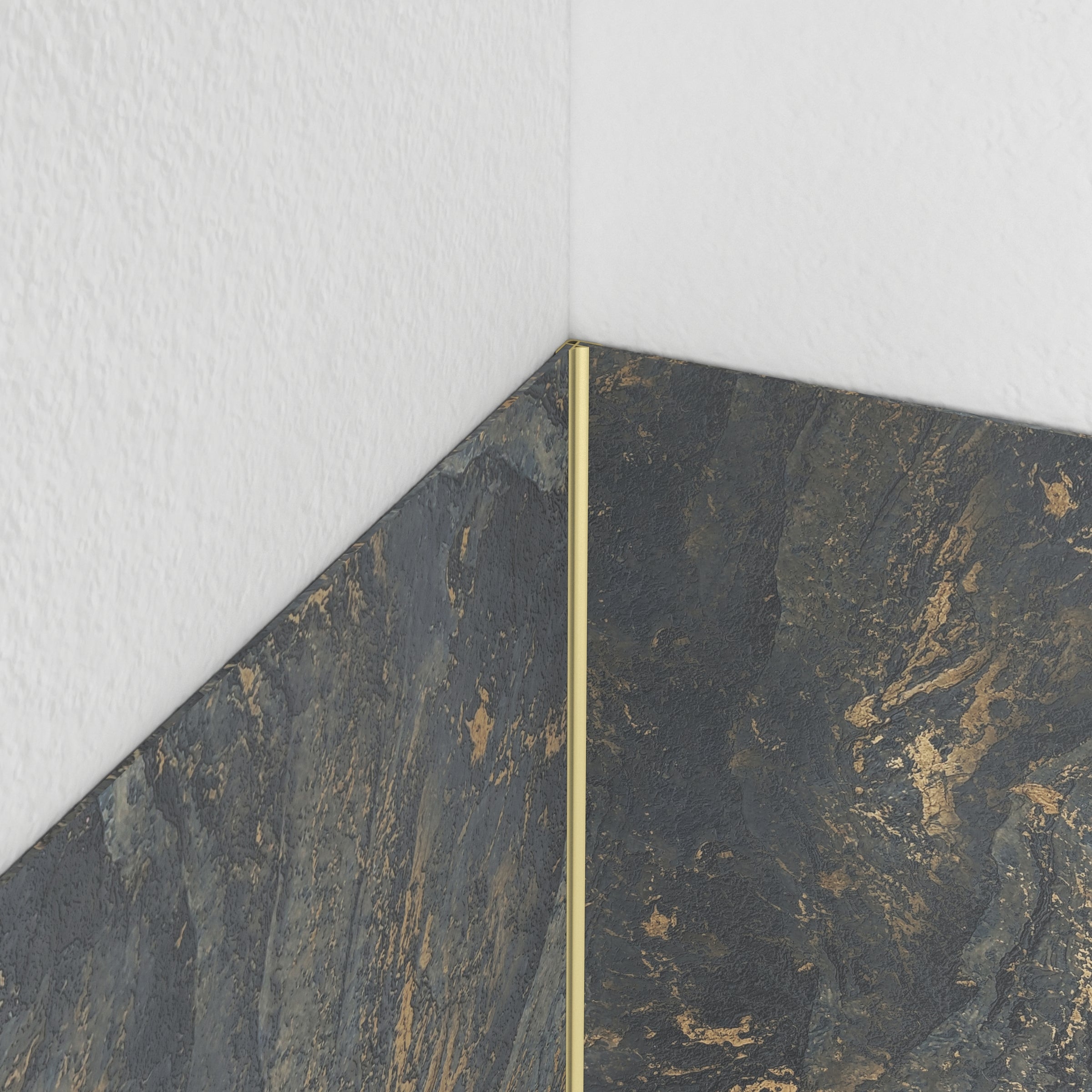 Profilo Paragradino In Alluminio 200 Cm X 20 Mm X 20 Mm - Protezione Angolo Scale Con Finitura Oro - Foto 11