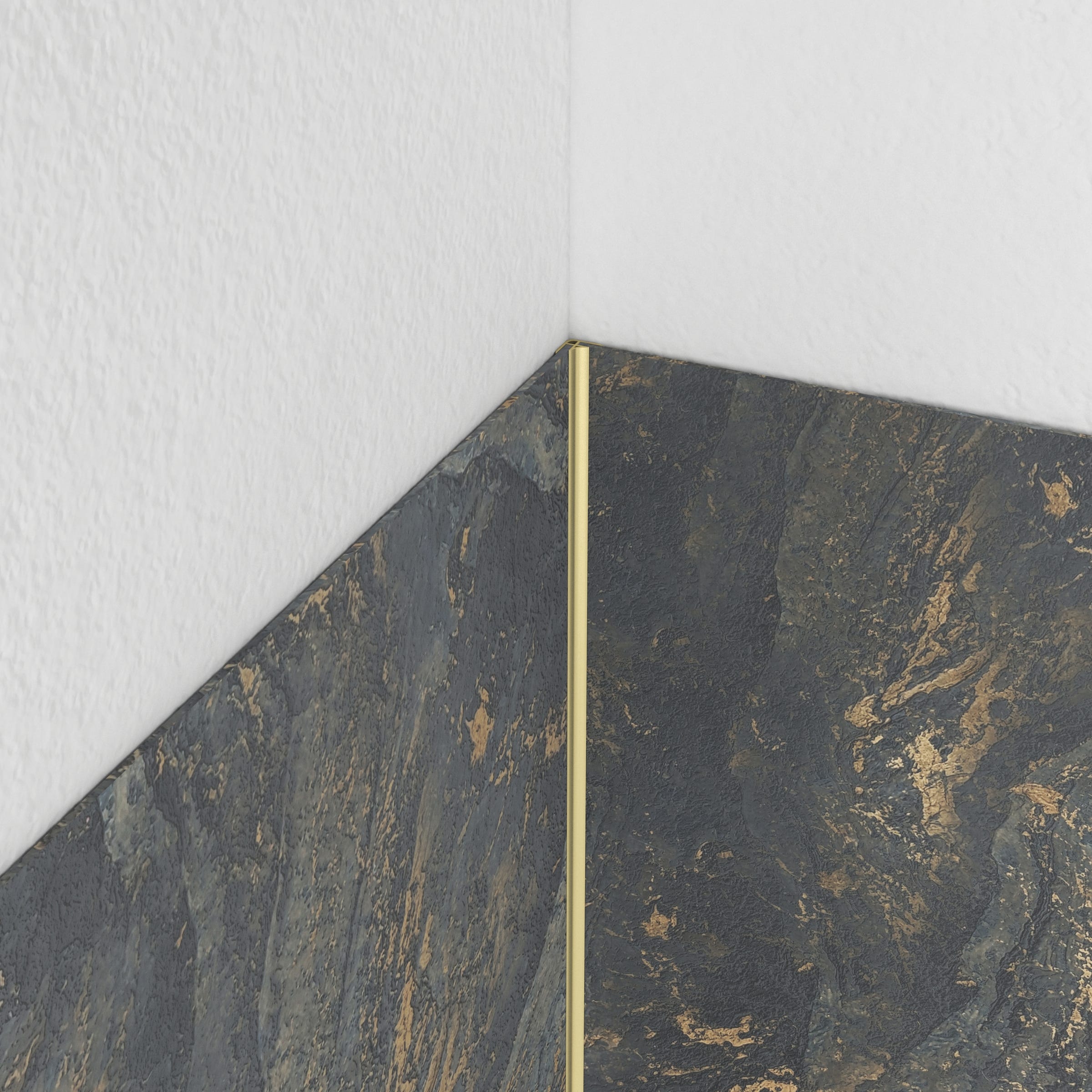 Profilo Angolare Alluminio 50x25x2mm - Nero Opaco 2500mm - Foto 9