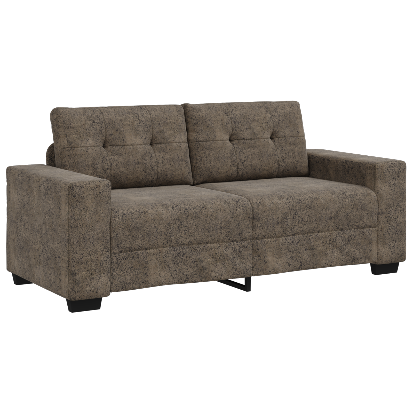 Canapé | Sofa pour Salon love seat en lin de 120 cm CFW20230 | Leroy Merlin