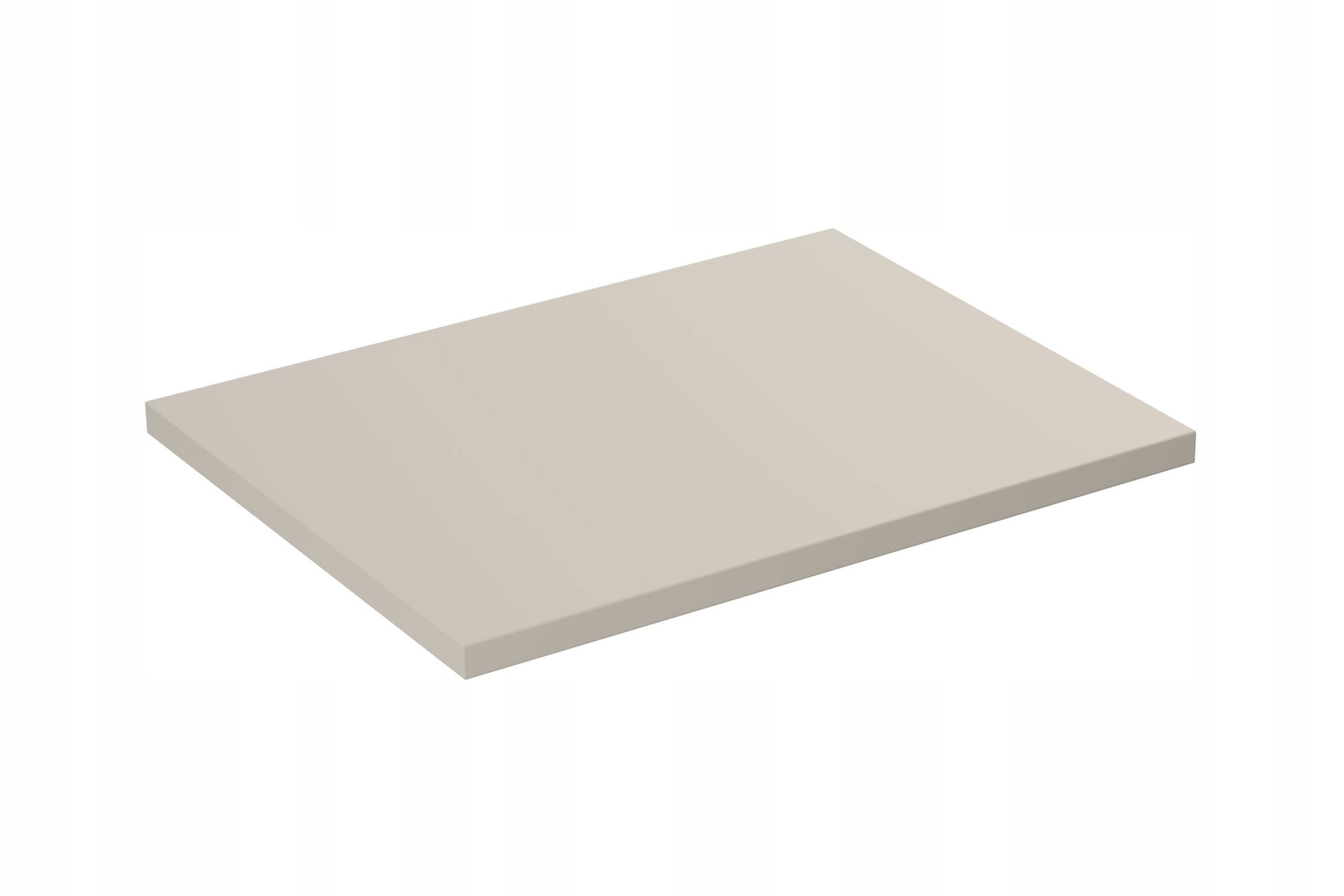 Blat łazienkowy 60 cm kaszmirowy mat laminowany nowoczesny