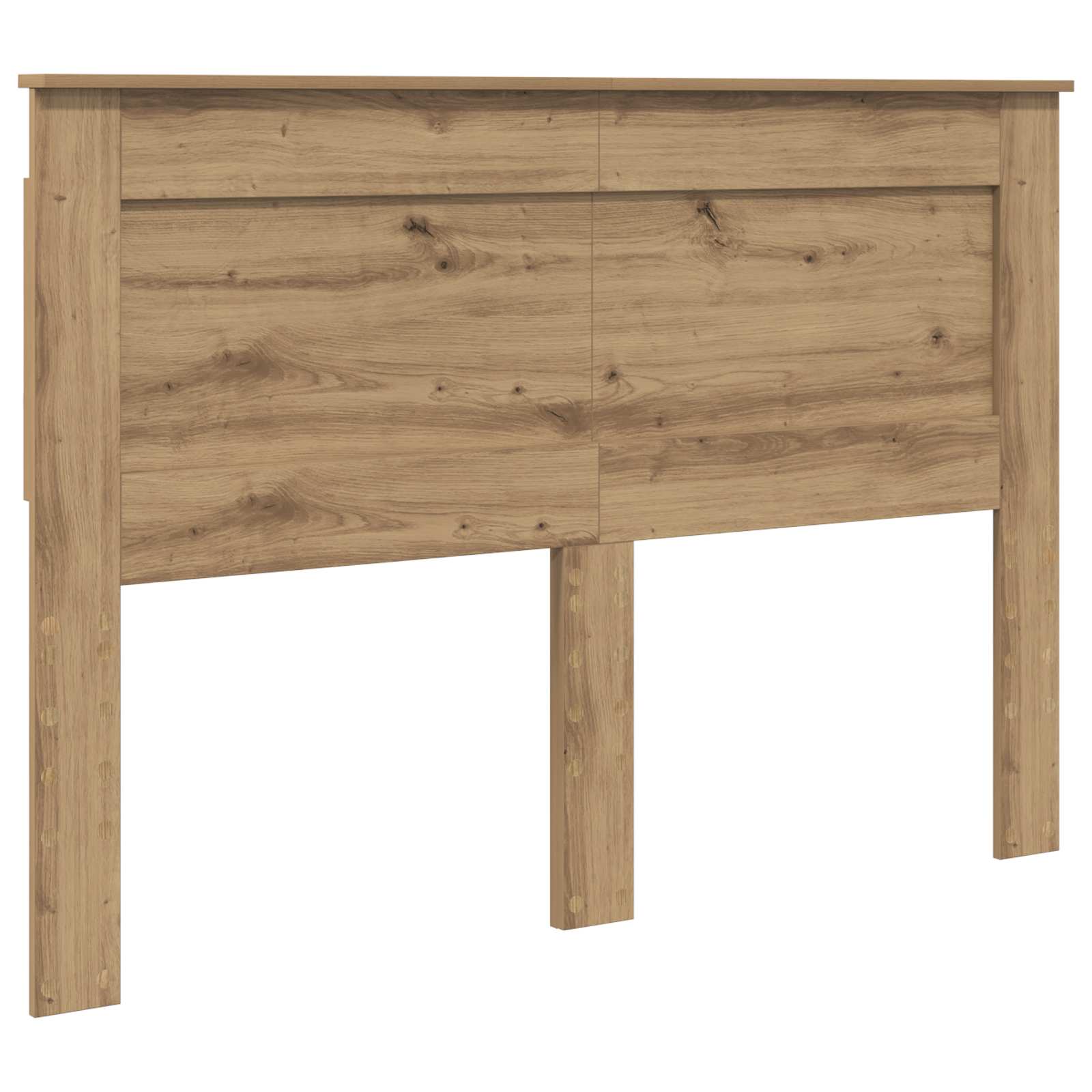 Armoire de tête de lit - YOSOO - Chêne fumé - 220x18,5x104,5 cm - Maison Armoire de tête de lit - YOSOO - Chêne fumé - 220x18,5x104,5 cm - Maison