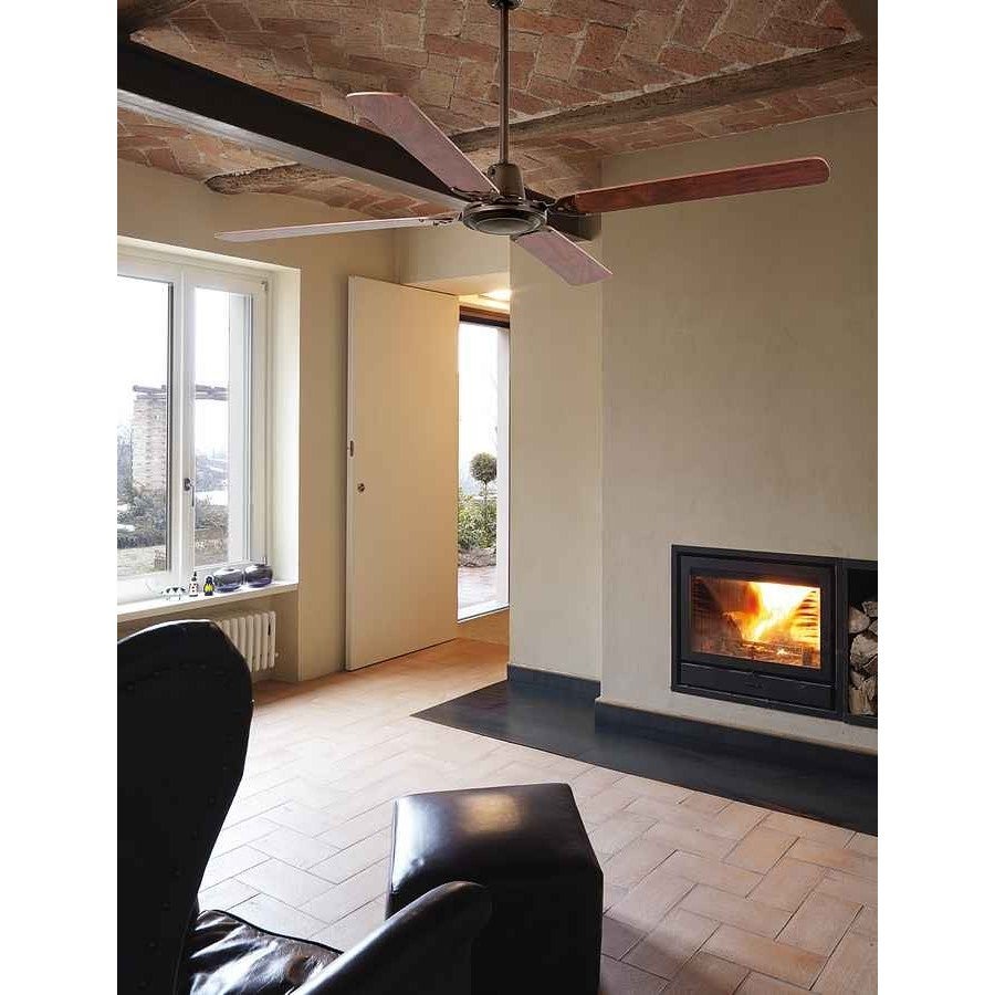 Ventilateur de plafond classique 140 cm rouille faro MALVINAS 33111 - 8