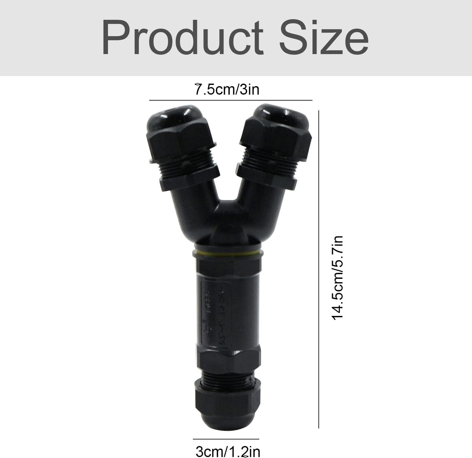 VBESTLIFE Boîte De Jonction 2 Voies Boîte De Jonction étanche IP66 2