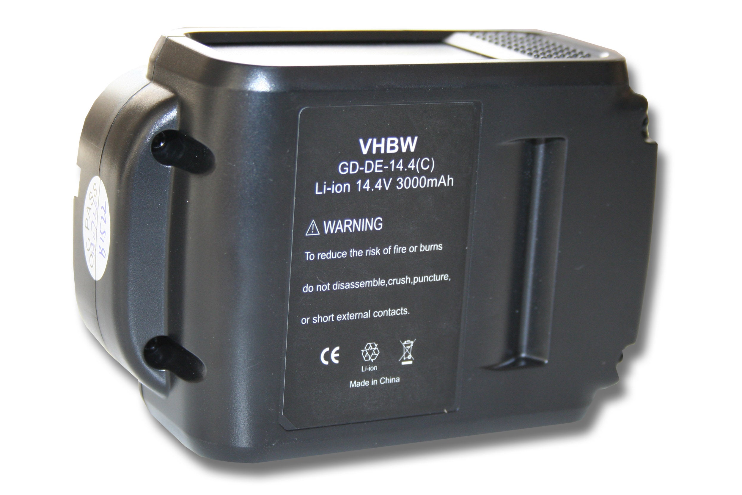 Vhbw Batterie compatible avec Dewalt DCG422N DCH143N DCH143M2 DCJ069C1 DCH143 DCJ069 outil electrique 3000 mAh Li ion 14 4 V Leroy Merlin