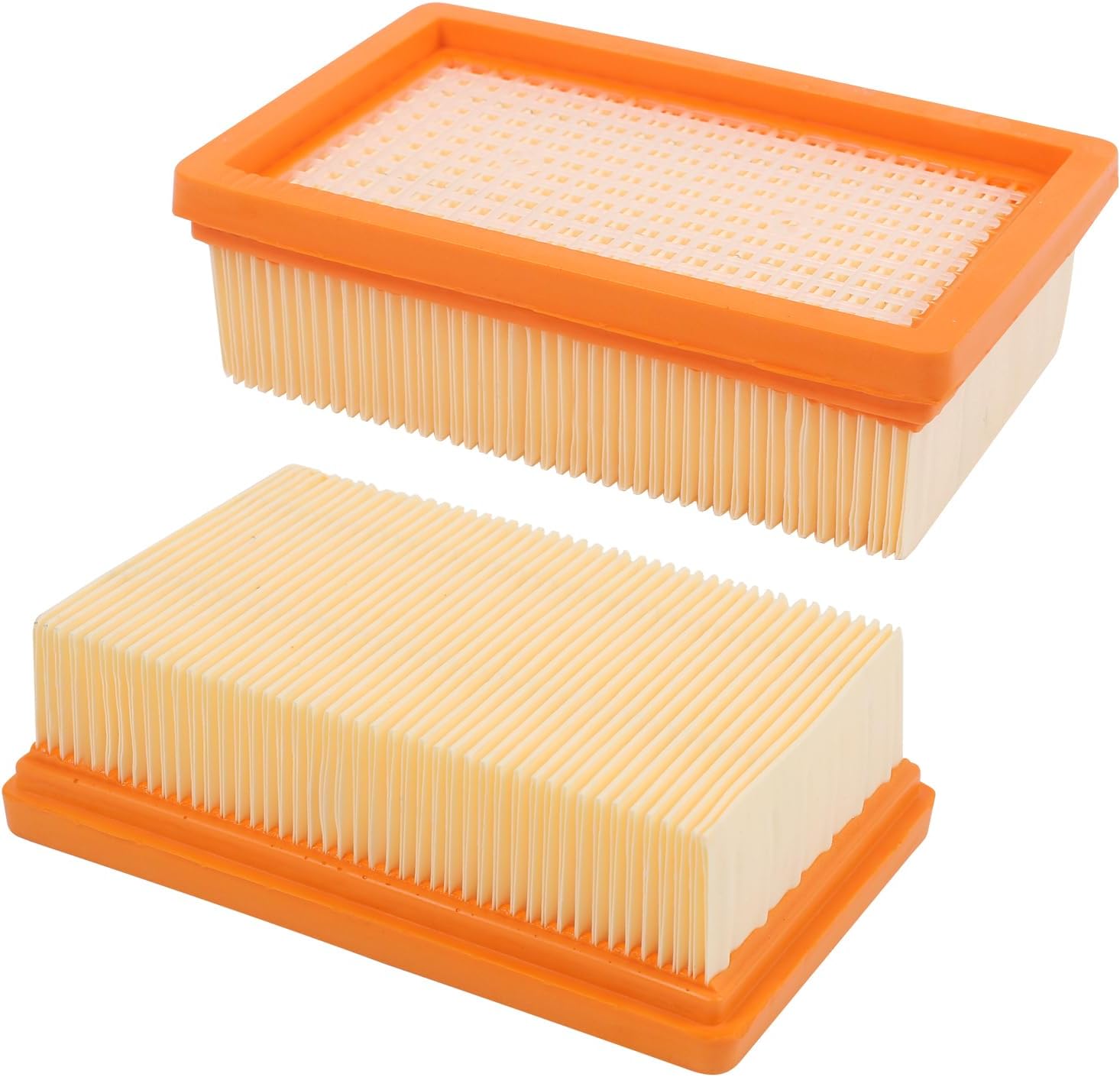 Vhbw 3x Filtre Plissé Compatible Avec Kärcher A 2251 Me, MV 3, MV 2, MV