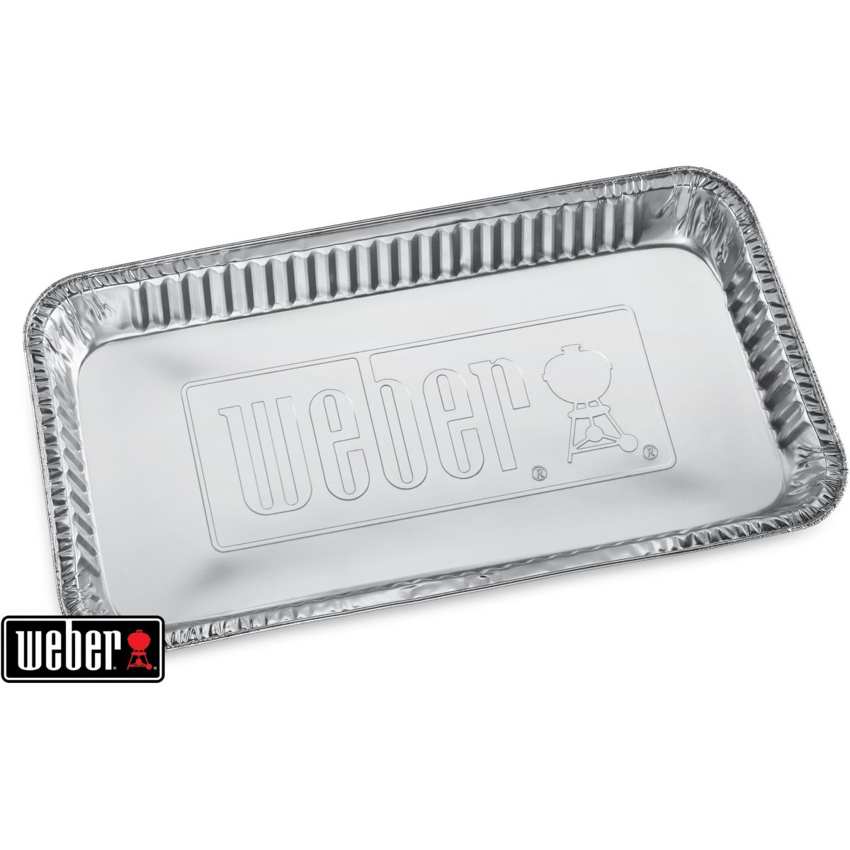 Weber vaschette in alluminio per barbecue a carbone ø 57 cm - 2