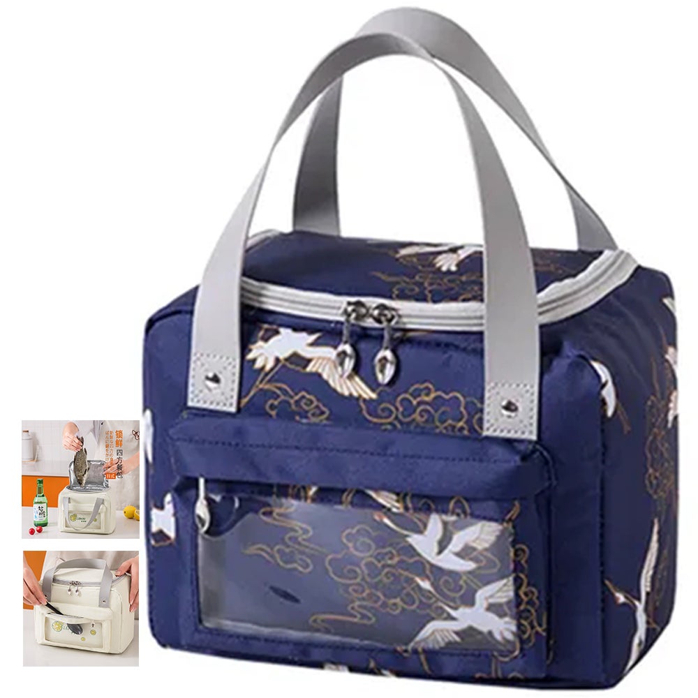 Borsa termica Oxford per picnic - Borsa termica 26x25 cm - Per frutta e