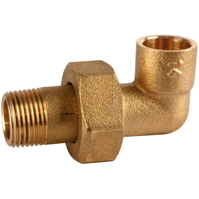 Raccord Laiton 340GCU Union Droit Femelle à Souder Femelle à Visser 14