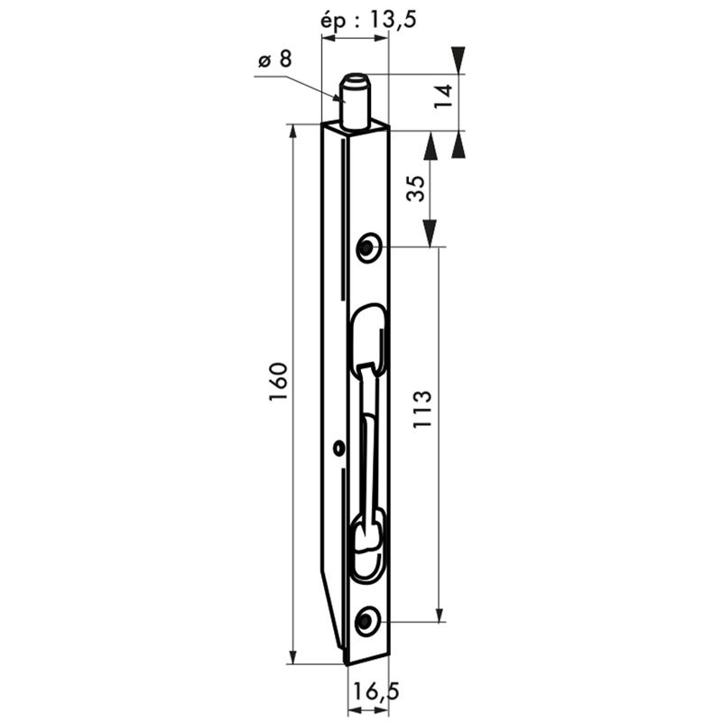 Embout à Onglet Verrouillable 45° Whiteside #3362 - Diamètre 1/2 Pouce - Pour Fraiseuse - Neuf Sous Emballage