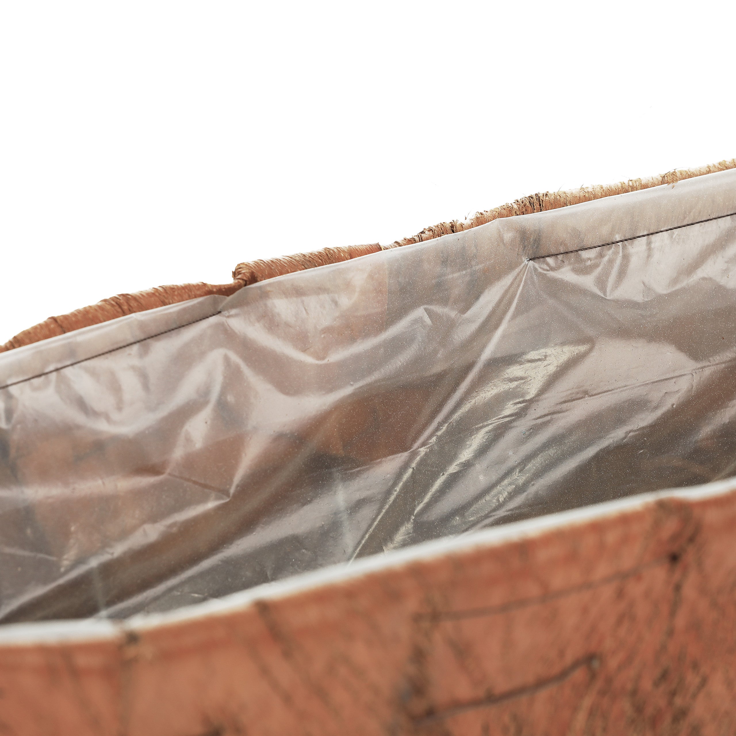 Jardinières, 4 tailles différentes, jardin, balcon & rebord de fenêtre, cache-pots avec film plastique nature, Relaxdays - 7