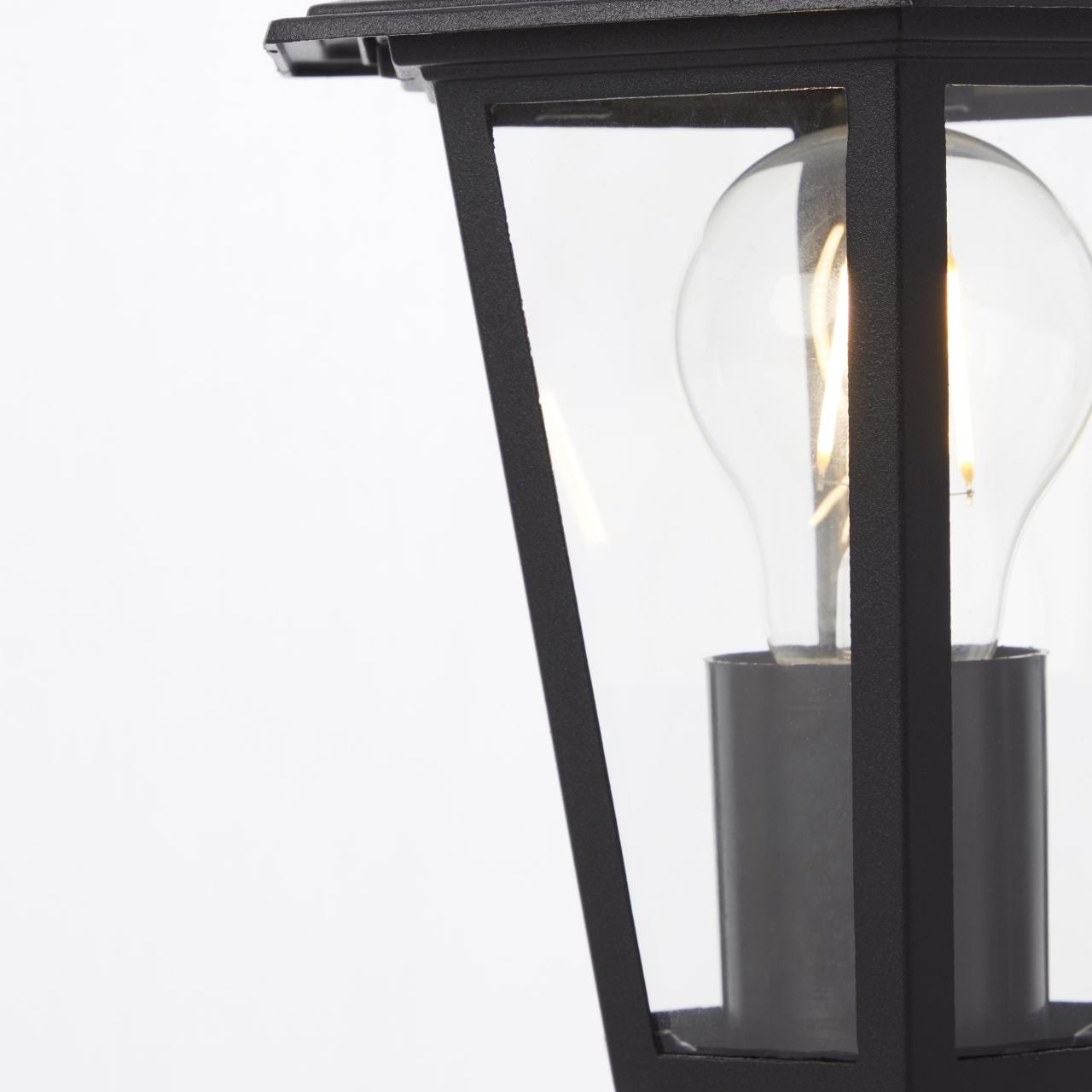 Lampa zewnętrzna Brilliant CARLEEN metal i czarne szkło IP44 - 6