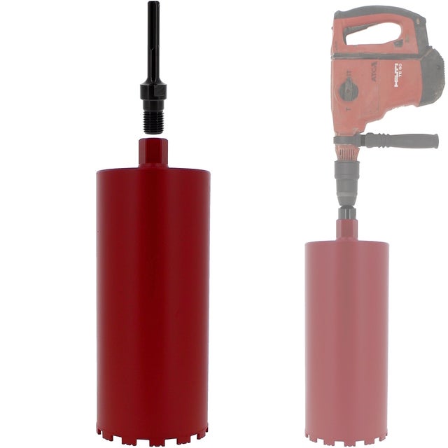 Adaptateur Injecteur D'Eau Pour Perceuse SDS Plus / SDS Max - Filetage BSP 2"