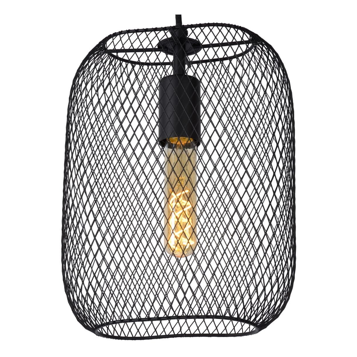 Lucide MESH - Suspension - 1xE27 - Noir - 7