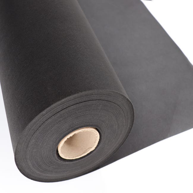Tessuto Non Tessuto Antierbacce – 97,5 M² (1,5m X 65m), 150g/m² – Nero, Traspirante E Permeabile