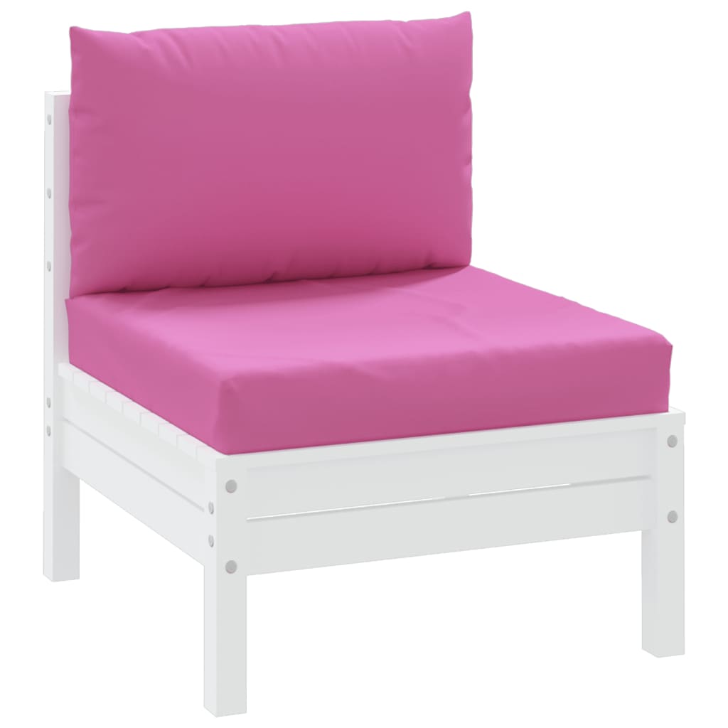 Maison Exclusive - Cojines para palés 2 unidades tela Oxford rosa - 3