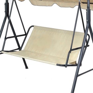 Copertura Per Dondolo 3 Posti In Oxford 600D – Impermeabile, Anti-UV E Antivento, Dimensioni 220x135x170 Cm, Con Cerniera E Cordino