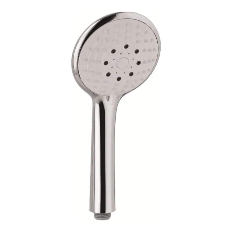 Pommeau De Douche Dian Hydro Licata 3 Jets En ABS Chromé 125 Mm Pour