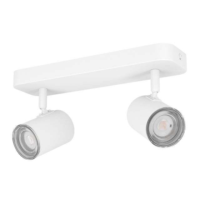 Foco Eglo Consuma 1 GU10 Blanco, Acero, IP44, Diseño