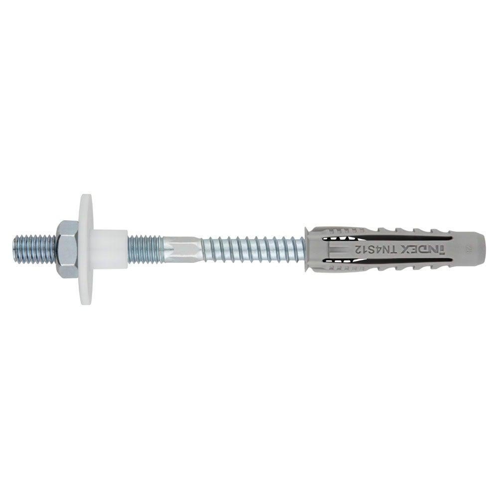Fijación de lavabos con tuerca de hierro, 2 pcs x kit (caja de 50 kits)