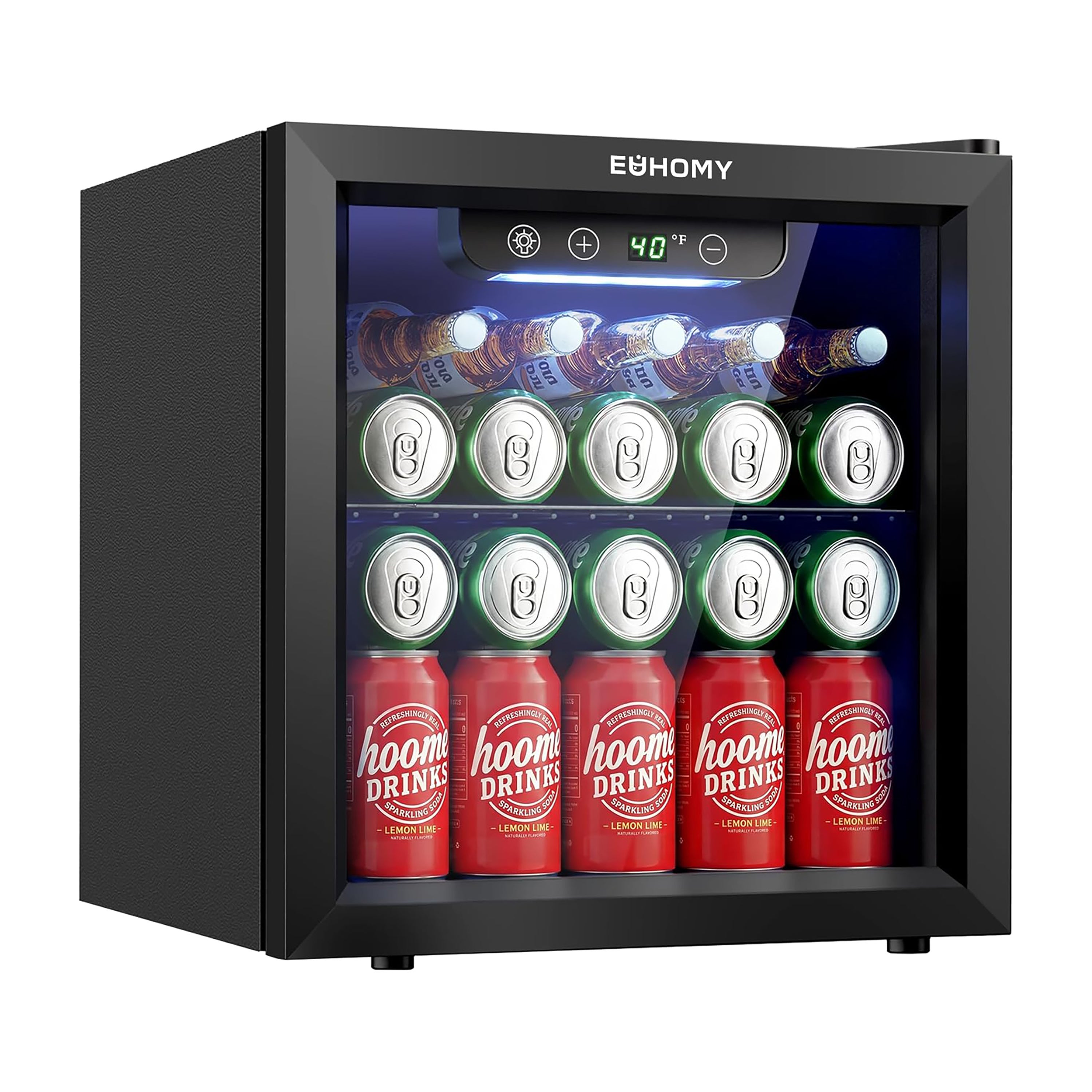 Leroy Merlin Euhomy Nevera Para Bebidas De 36L Negra