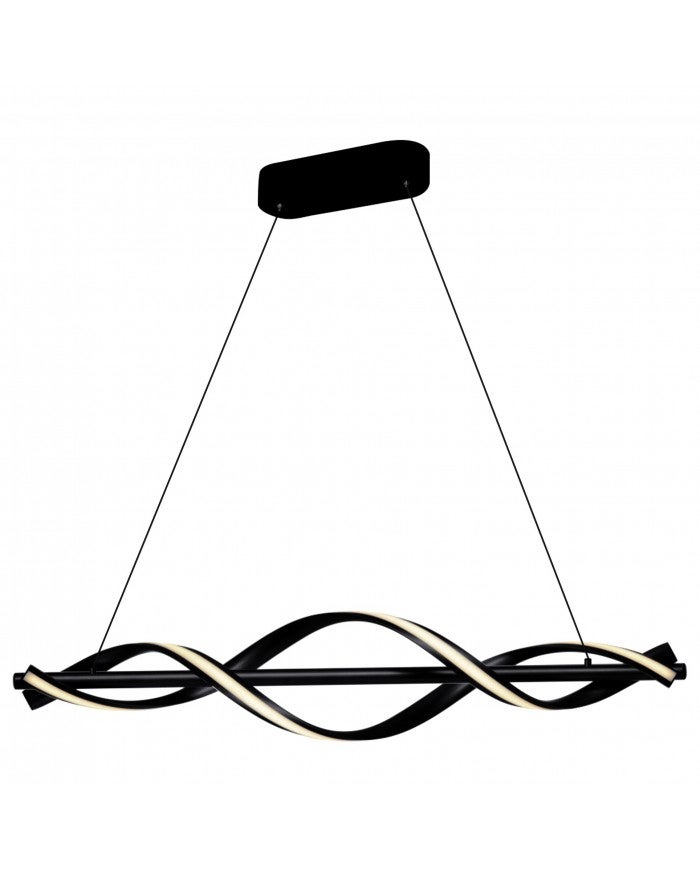 Lampadario da soffitto Nero - Eleganza moderna per il soggiorno o la sala da pranzo - The Ballet - 2