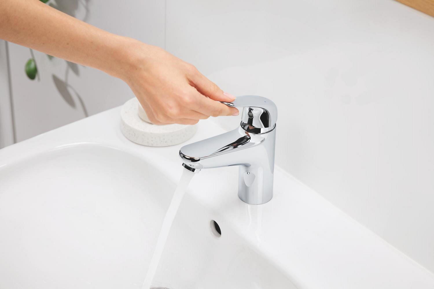 Rubinetto per lavabo cromato GROHE QuickFix Swift M - 4