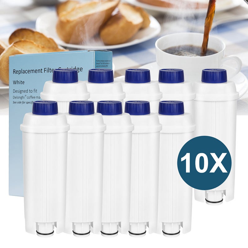 2 Filtri Acqua DLSC002 Per Macchine Da Caffè DeLonghi - Compatibili Con ECAM, ETAM, Magnifica, Con Carbone Attivo Di Cocco - 6