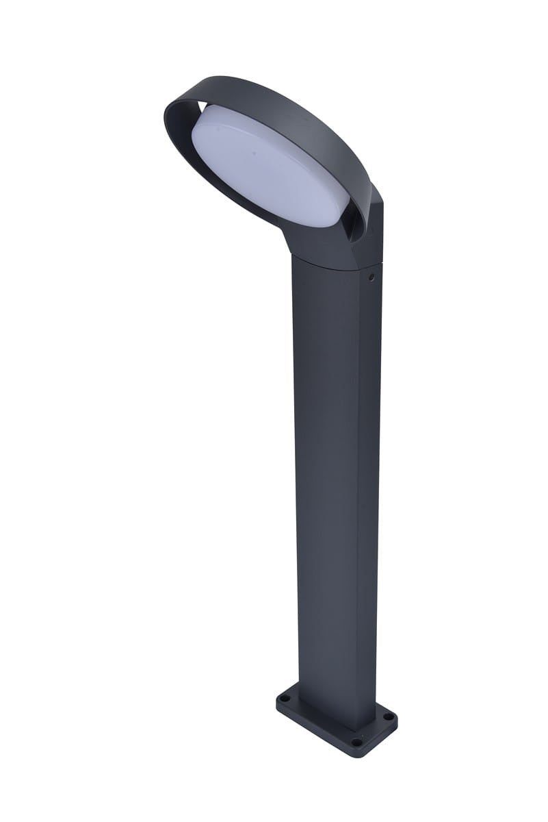 Lampa ogrodowa stojąca Polo antracytowa LED 15W 3000K 1100lm IP54 wym: 65 x 18 x 16,2 cm aluminium Lutec
