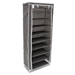 Scarpiera a 10 Ripiani Rimovibile, Organizzatore per Scarpe da 50 Paia, Struttura in Metallo, Ampia Capacità per Ingresso Soggiorno Camera da | Leroy Merlin