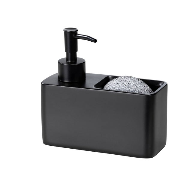 Dozownik z uchwytem na gąbkę, 150 ml, Resa, WENKO, WENKO