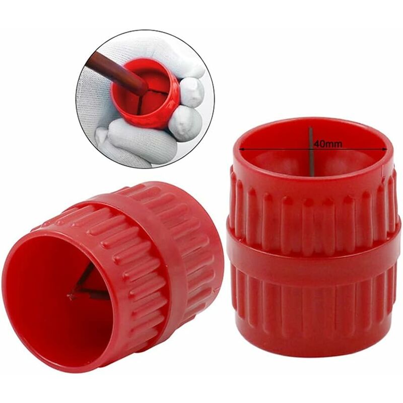 Alésoir De Tuyau, Alésoir De Tube De Tuyau Alésoir Pour Tuyaux En Acier Inoxydable 8-54mm ébavurage De Tuyau Pour Chanfreiner Les Tuyaux