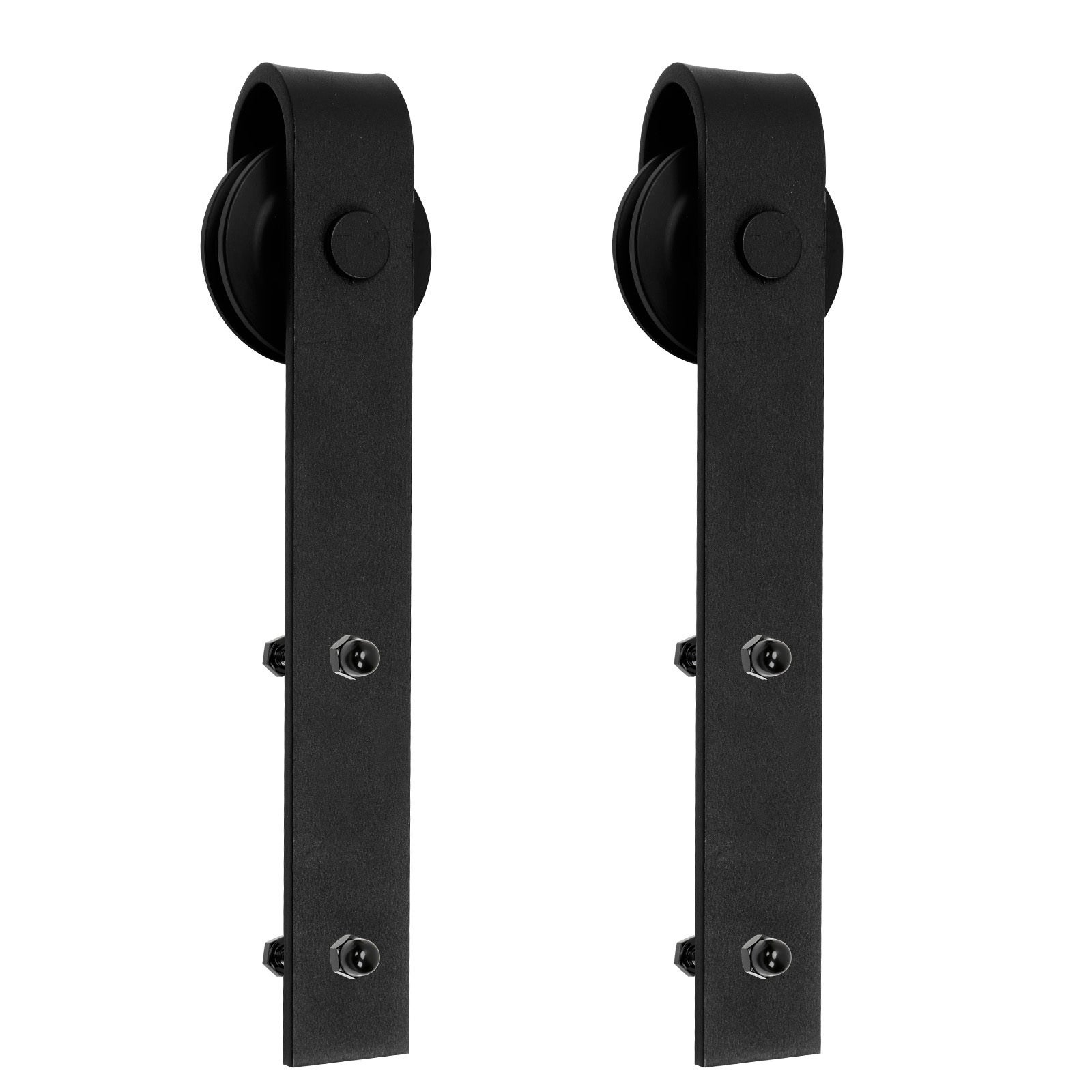 Porta scorrevole Sistema per porte scorrevoli Kit per porte a sbarramento/binari scorrevoli Foratura per porta spessore 35-45 mm larghezza 200 cm - 3