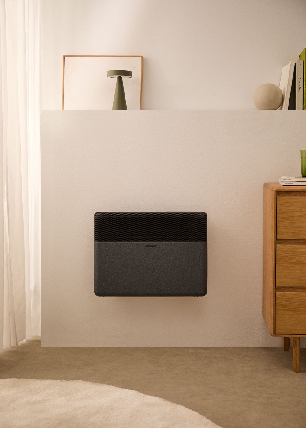 WARM TEXTILE INVERTER - Konwektor Inverter ścienny lub podłogowy z WiFi 1500W / 2000W