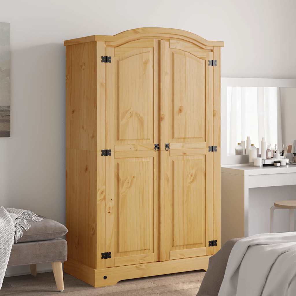 Garde-robe avec 2 portes Gamme Corona pin mexicain - COMFORTXL | Leroy ...