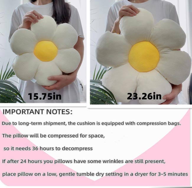 Morbuy Cuscini per Sedia a Forma di Fiore in Peluche Morbido e Comodo Cuscino Decorativi Casa Nordico per Camera da Letto Bambini Tatami, Cuscini per Sedie Sospese (Porpora,25x25cm Morbuy Cuscini per Sedia a Forma di Fiore in Peluche Morbido e Comodo Cuscino Decorativi Casa Nordico per Camera da Letto Bambini Tatami, Cuscini per Sedie Sospese (Porpora,25x25cm