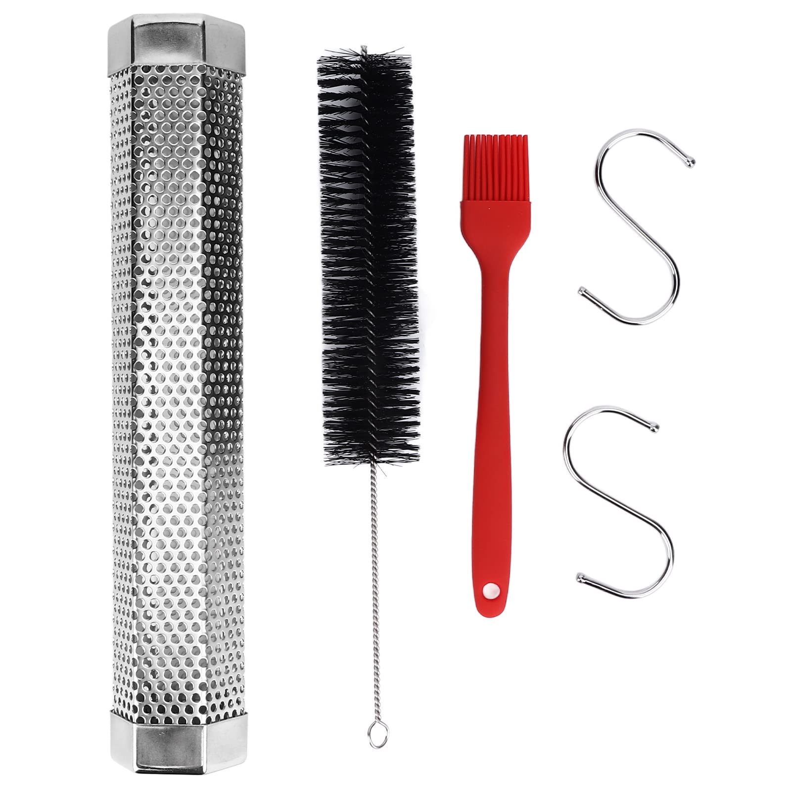 Supporto Per Affumicatore Smoki In Acciaio Inox Goffrato Con Porta, Originale