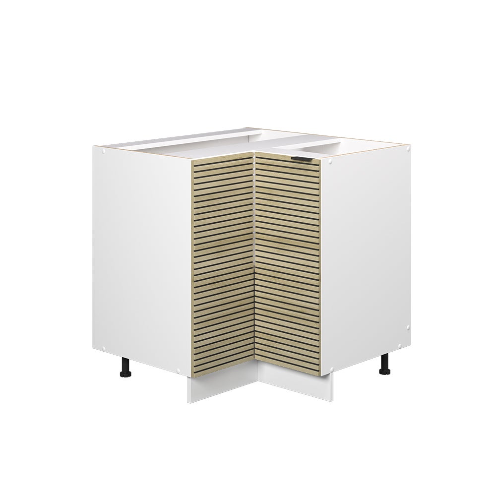 Vicco Szafka narożna Fame-Line, Panel dębowy, 80.5 cm bez blatu roboczego
