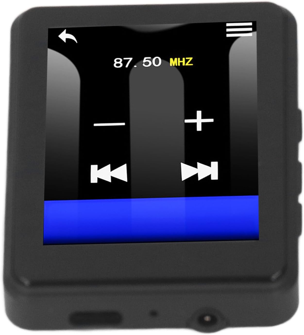 (Sans Carte） Lecteur MP3 MP4, Lecteur de Musique MP3 avec écran Tactile Complet de 2,4 Pouces et Mémoire, Lecteur MP3 Classique Haut-parleurs HD Intég - 5