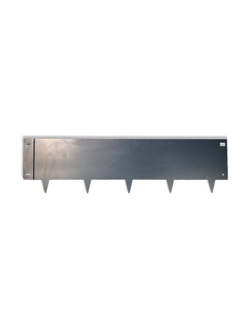 Bordure de Jardin Métal Acier Corten Brut 100x20cm épaisseur 1,5mm - madecoupesurmesure - 4