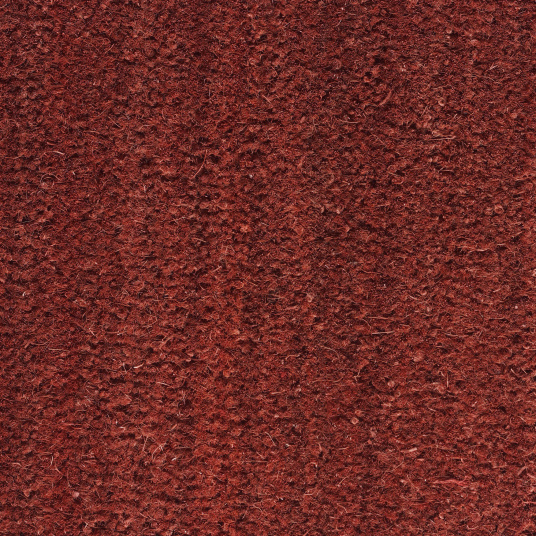 Coco brush mat - especial pmr-erp - rojo - espesor 17mm - rollo 2m x 2m